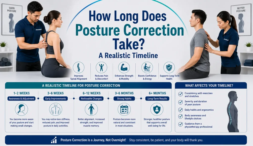How Long Does Posture Correction Take? A Realistic Timeline