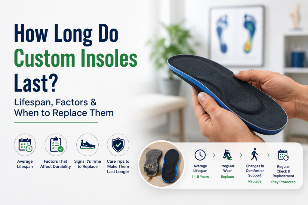 How Long Do Custom Insoles Last? Signs It Is Time to Replace Them